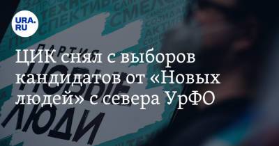 ЦИК снял с выборов кандидатов от «Новых людей» с севера УрФО - ura.news - Красноярский край - респ. Татарстан - Нижегородская обл. - Тюменская обл. - респ.Бурятия - Калужская обл. - Югра - окр. Янао - респ. Марий Эл - Тульская обл.