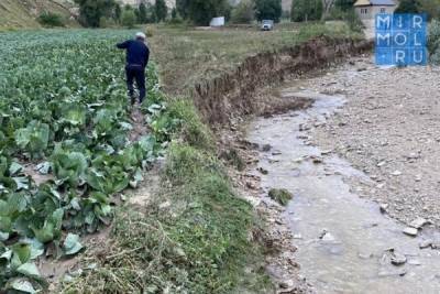 Проливные дожди повредили сельхозугодия в Дагестане. - mirmol.ru - респ. Дагестан - район Левашинский