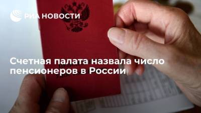 Владимир Путин - Ольга Баталина - Счетная палата: число пенсионеров в России на 1 апреля 2021 года составило 42,6 миллиона человек - ria.ru - Москва - Россия
