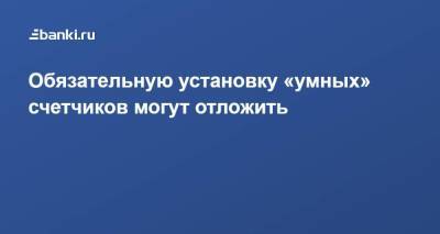 Павел Сниккарс - Обязательную установку «умных» счетчиков могут отложить - smartmoney.one - Россия