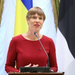 Керсти Кальюлайд - Президент Эстонии сделала заявления о вступлении Украины в ЕС и НАТО - reporter-ua.com - Украина - Молдавия - Грузия - Эстония