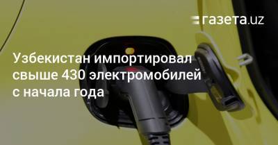 Узбекистан - Узбекистан импортировал свыше 430 электромобилей с начала года - gazeta.uz - Китай - Южная Корея - США - Узбекистан - Турция - Германия - Ташкент
