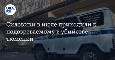 Силовики в июле приходили к подозреваемому в убийстве тюменки - ura.news - Тюмень