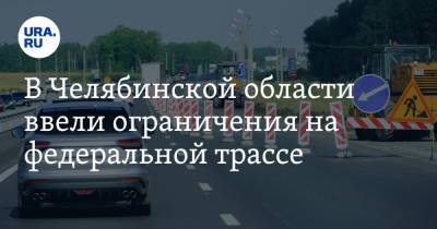 В Челябинской области ввели ограничения на федеральной трассе - ura.news - Челябинская обл.