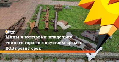 Светлана Поставничая - Мины и винтовки: владельцу тайного гаража с оружием времен ВОВ грозит срок - ridus.ru - Калининград