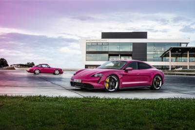 Porsche Taycan - Немцы обновили электромобили Porsche Taycan и Taycan Cross Turismo — они получат улучшенный запас хода, автоматическую парковку, беспроводной Android Auto и больше цветовых вариантов - itc.ua - Украина - Германия