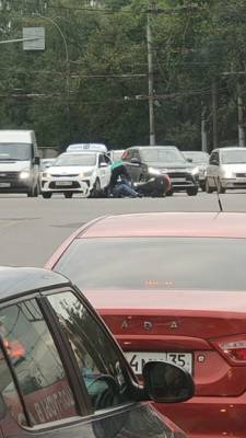 В центре Вологды час назад разбился мотоциклист - vologda-poisk.ru - Вологда
