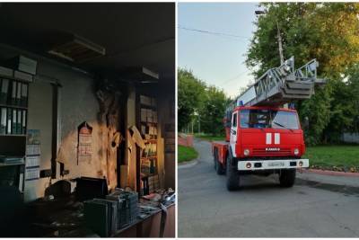 Спасатели потушили пожар в детской больнице №1 в Новосибирске - novos.mk.ru - Новосибирск