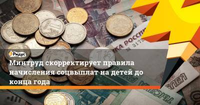 Ольга Баталина - Минтруд скорректирует правила начисления соцвыплат на детей до конца года - ridus.ru