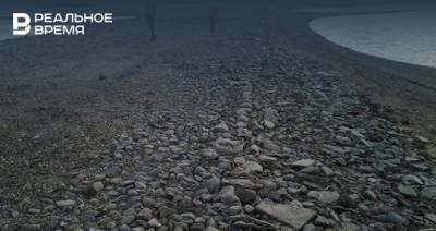Ольга Плешкова - В Казани из-за обмеления Волги снова показалась из воды старинная мостовая - realnoevremya.ru - респ. Татарстан - Казань