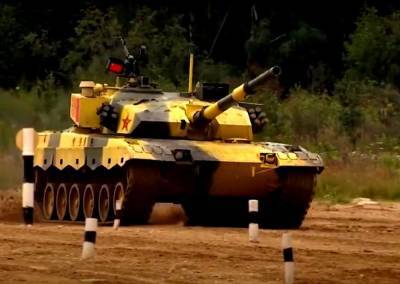 Китай модернизирует танк Type 96B для танкового биатлона - topwar.ru - Москва - Китай