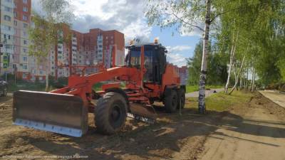 В Рязани продолжают благоустраивать вишнёвый сад - 7info.ru - Рязань - Благоустройство