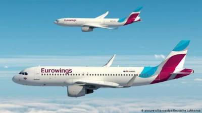 Немецкий лоукостер Eurowings будет летать в Украину. График полетов - minfin.com.ua - Украина - Киев
