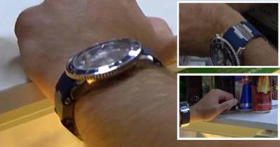 Участник рейда по запрещенке засветил часы "дорогого бренда" - ren.tv - Россия