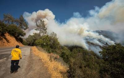 Лесные пожары приближаются к Лос-Анджелесу - korrespondent.net - США - Украина - Лос-Анджелес - USA - шт. Калифорния - штат Орегон