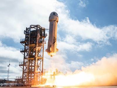 New Shepard - Blue Origin запускает ракету New Shepard в беспилотный полет: Трансляция - techno.bigmir.net - Киев - Техас