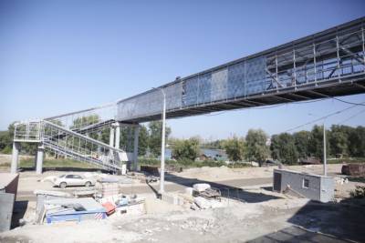 Стал известен срок сдачи пешеходного моста у станции метро «Спортивная» - runews24.ru - Новосибирск - Анатолий Локоть