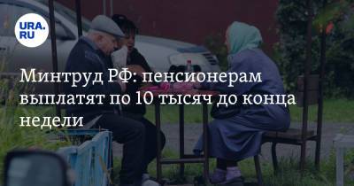 Владимир Путин - Антон Котяков - Минтруд РФ: пенсионерам выплатят по 10 тысяч до конца недели - ura.news - Россия