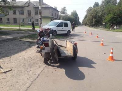 В Новодружеске произошло ДТП, в результате которого травмирован мотоциклист - vchaspik.ua - Украина - Новодружеск