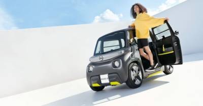 Opel представил суперкомпактный электрокар весом 470 кг (ФОТО) - delo.ua - Украина - Германия