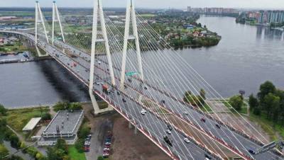 Петербуржцам напомнили про длительное перекрытие вантового моста - dp.ru - Санкт-Петербург - Всеволожск