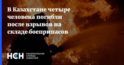 Нурлан Ермекбаев - В Казахстане четыре человека погибли после взрывов на складе боеприпасов - nsn.fm - Казахстан - Жамбылская обл.