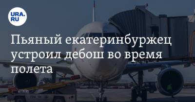 Пьяный екатеринбуржец устроил дебош во время полета - ura.news - Россия - Екатеринбург - Красноярск