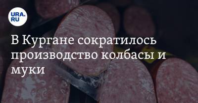В Кургане сократилось производство колбасы и муки - ura.news - Курганская обл.