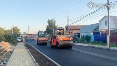 На Мостовой капитально обновили дорогу - ulpravda.ru - Ульяновск