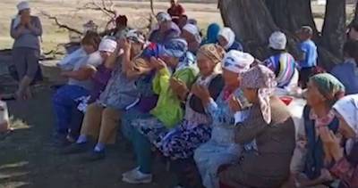 В Башкирии провели ритуал вызова дождя - bash.news - Башкирия - район Баймакский