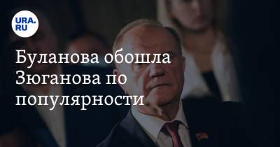 Сергей Шойгу - Сергей Лавров - Владимир Жириновский - Геннадий Зюганов - Татьяна Буланова - Буланова обошла Зюганова по популярности - ura.news - Россия