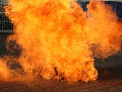 На территории оренбургского завода «Газпрома» загорелась сера - rosbalt.ru - Россия - Оренбург - Самара