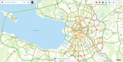 Петербург собирает пробки перед 1 сентября - neva.today - Санкт-Петербург