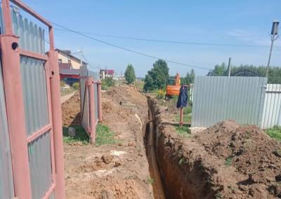 Строительство газопровода в поселке Луч идет по графику - vgoroden.ru - Нижегородская обл. - Нижний Новгород - район Приокский - Строительство