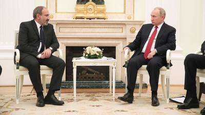 Владимир Путин - Никол Пашинян - Путин и Пашинян обсудили Нагорный Карабах и армяно-азербайджанскую границу - iz.ru - Россия - Армения - Израиль