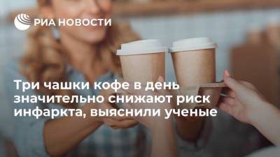 Венгерский ученый Юдит Симон: три чашки кофе в день снижают риск инфаркта на 21% - ria.ru - Москва - Венгрия