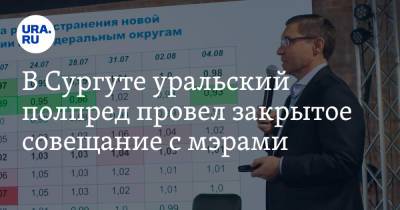 Наталья Комарова - Владимир Якушев - В Сургуте уральский полпред провел закрытое совещание с мэрами. Инсайд - ura.news - Россия - Сургут - Югра - Уральск