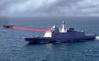 Флоранс Парли - ВМС Франции показали как будут уничтожать дроны боевым лазером - obzor.lt - Франция