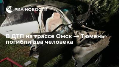 В ДТП на трассе Омск —Тюмень погибли два человека, пятеро пострадали - ria.ru - Тюмень - Омск - Омская обл.