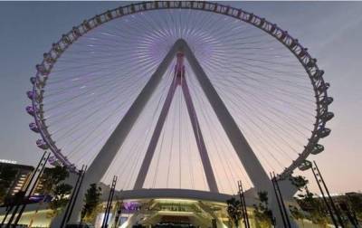 В Дубаи полным ходом идет строительство гигантского колеса обозрения (ВИДЕО) - enovosty.com - Dubai - Дубаи
