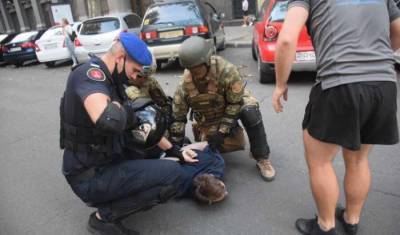ЛГБТ-марш в Одессе закончился потасовкой с полицией - news-front.info - Украина - Одесса