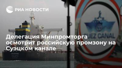 Делегация Минпромторга осмотрит территорию российской промышленной зоны на Суэцком канале - smartmoney.one - Россия - Египет
