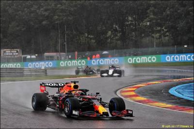 Джордж Расселл - Гран При Бельгии: Ферстаппен - Расселл - Хэмилтон - f1news.ru - Бельгия