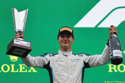 Джордж Расселл - Джордж Расселл: Это всё равно подиум! - f1news.ru - Бельгия
