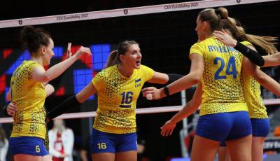 Женская сборная Украины по волейболу проиграла Польше в 1/8 финала чемпионата Европы - sportarena.com - Украина - Турция - Франция - Румыния - Польша - Швеция - Финляндия - Сербия - Голландия