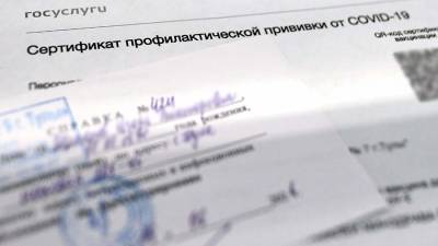 В МВД Петербурга заявили о росте числа поддельных справок о прививках - iz.ru - Ленинградская обл. - Санкт-Петербург - Израиль
