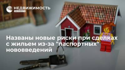 Юрист Дудко рассказал о новых рисках при сделках с жильем из-за "паспортных" нововведений - realty.ria.ru - Москва - Россия
