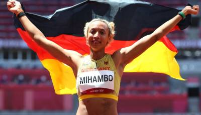 Марина Бех-Романчук - Михамбо — олимпийская чемпионка в прыжках в длину. Бех-Романчук заняла пятое место - sportarena.com - США - Германия - Нигерия