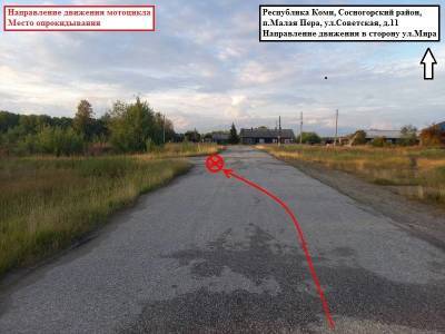 В Сосногорске школьница села за руль мотоцикла и попала в ДТП - komiinform.ru - Сосногорск