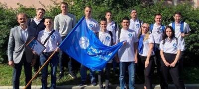Карельский филиал вручил трудовую путёвку студотряду ПетрГУ - stolicaonego.ru - республика Карелия